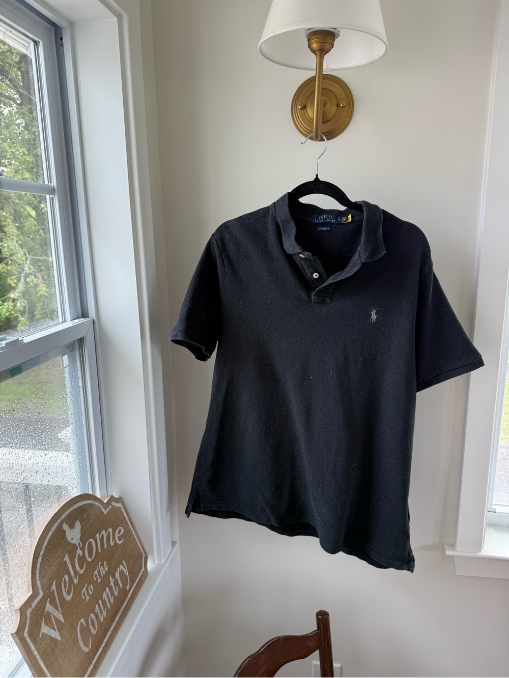 Ralph Lauren Men’s Classic Black Polo Shirt